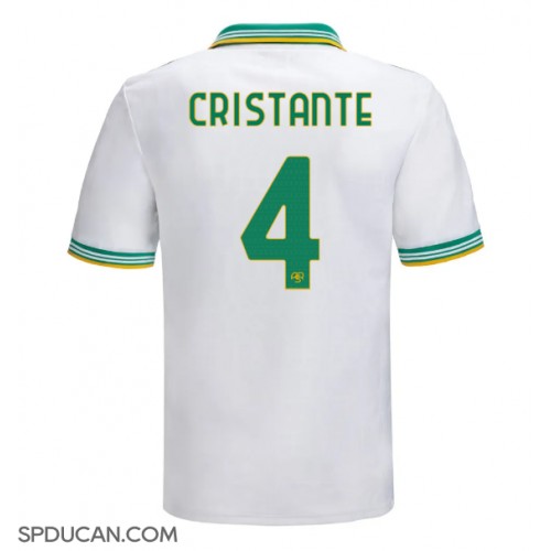 Muški Nogometni Dres AS Roma Bryan Cristante #4 Rezervni 2025-26 Kratak Rukav